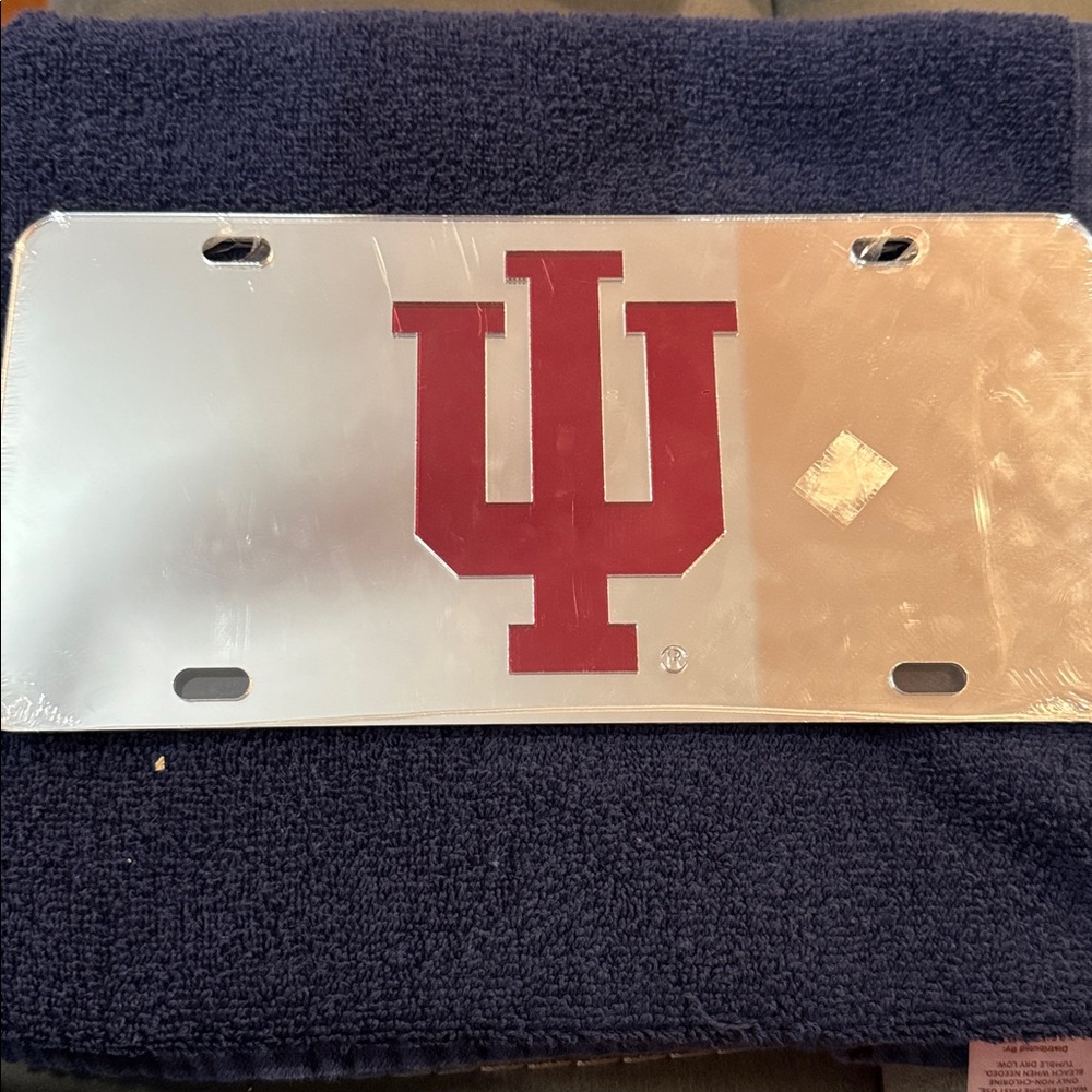 New Indiana University mirror License Plate Cover